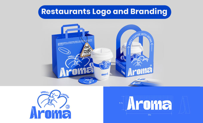 Gig Preview - Design restaurant, coffee shop branding and logo