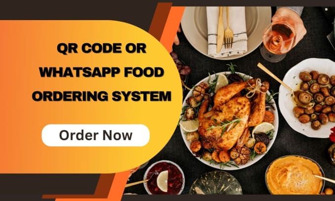 Gig Preview - Give you qr code or whatsapp food ordering system