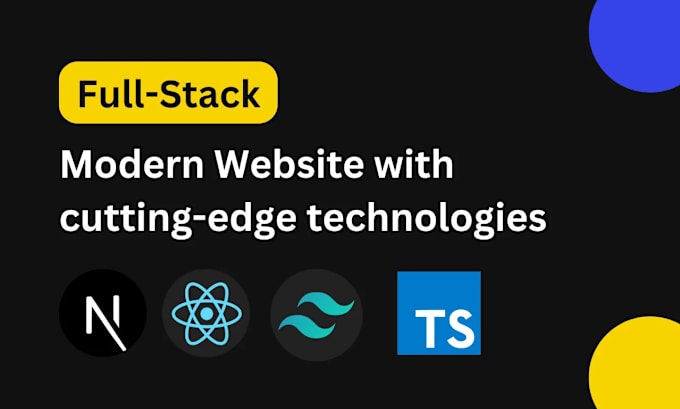 Gig Preview - Be your full stack reactjs nextjs supabase developer