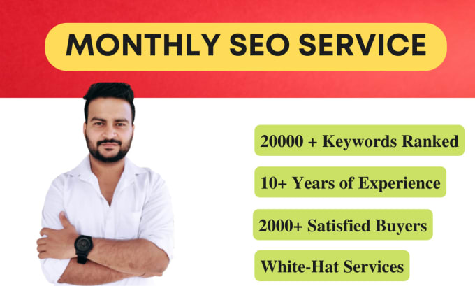 Gig Preview - Give you monthly seo service and boost organic traffic