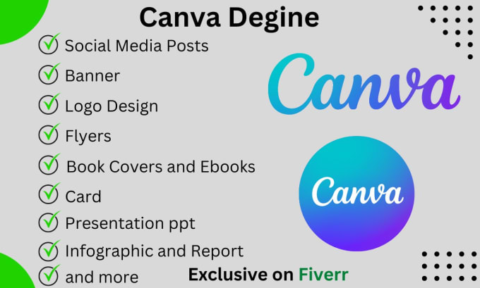 Gig Preview - Design anything using canva likes flyer card ebook  ppt banners and more