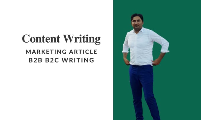 Gig Preview - Write content for b2b b2c blogs and marketing article