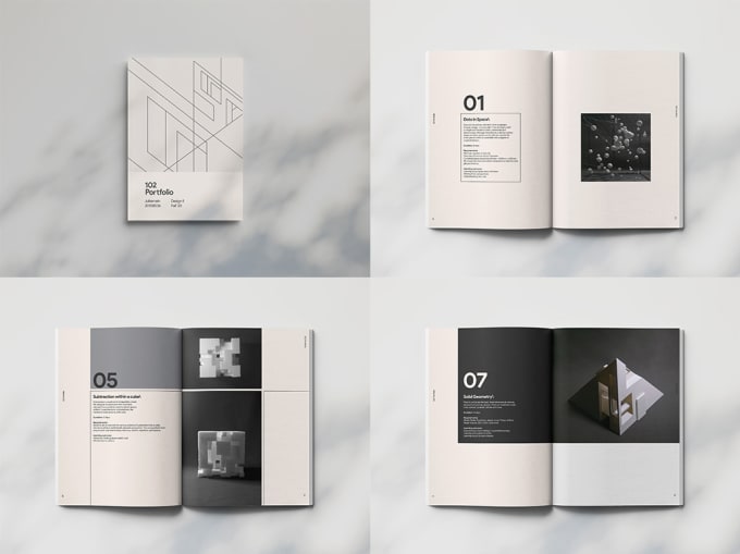 Gig Preview - Design architectural presentations and booklets