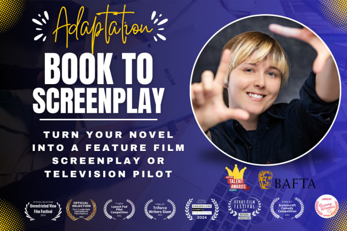 Gig Preview - Adapt your novel into a screenplay for film or television