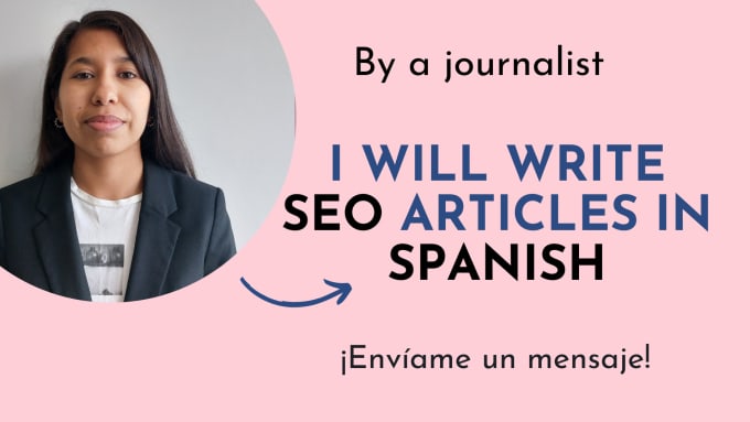 Gig Preview - Write SEO articles in spanish