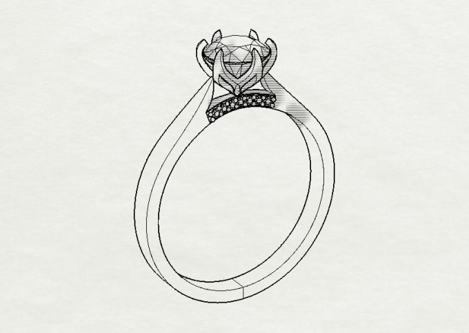 Gig Preview - Design an elegant jewelry sketch, pieces and collections