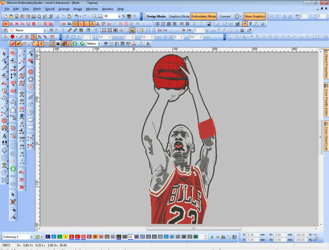 Gig Preview - Digitizing embroidery file perfectly from any image