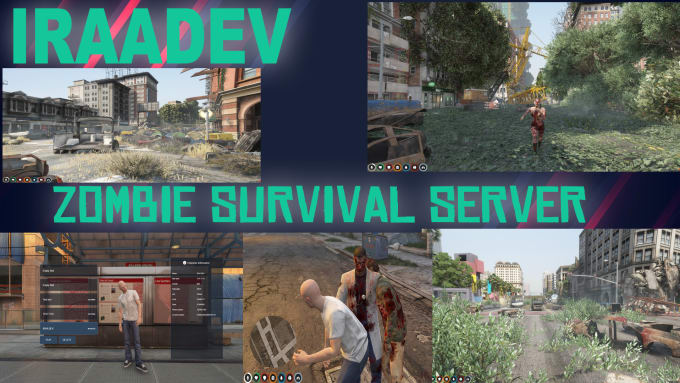 Gig Preview - Make fivem zombie survival pvp  server based on qbcore and nopixel style