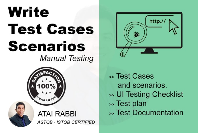 Gig Preview - Create web application test cases scenarios and test plans