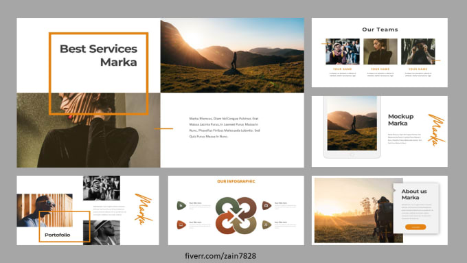 Gig Preview - Design powerpoint presentation, ppt template, google slides