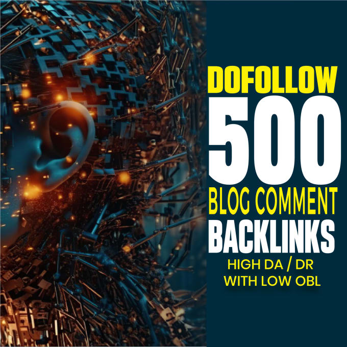 Gig Preview - Create 500 manual dofollow  blog comment backlinks