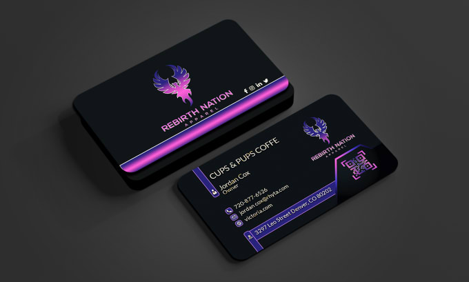 Gig Preview - Do modern, minimalist, luxury business card  design