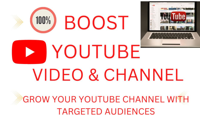 Gig Preview - Do organic super fast your youtube  channel  promotion