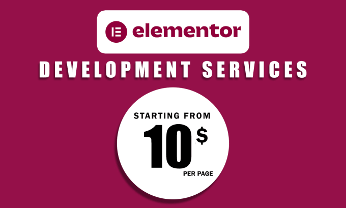 Gig Preview - Design , redesign and develop a full website with elementor