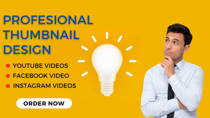 Gig Preview - Design a attractive video thumbnail design for you