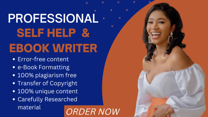 Gig Preview - Do your ebook writing, ghostwriting, ebook writer, ghostwriter and book writer