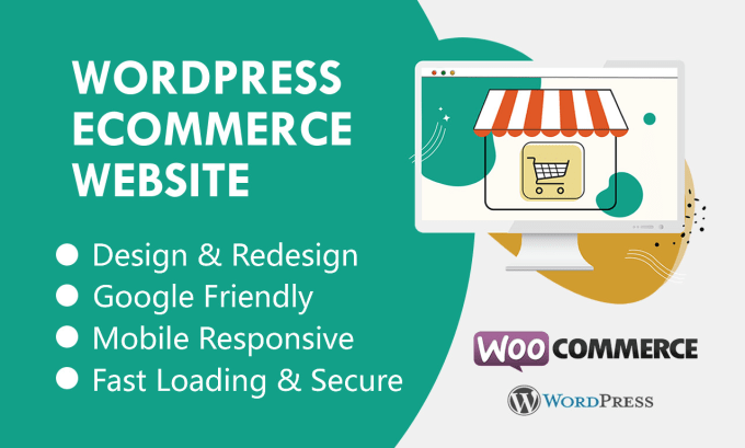 Gig Preview - Create wordpress ecommerce website