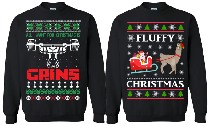 Gig Preview - Do ugly christmas sweater in your business