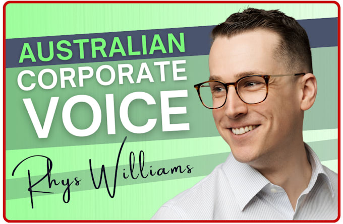 Gig Preview - Record your professional corporate australian voice over