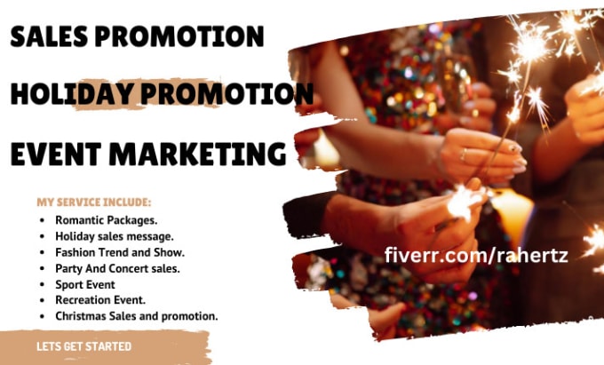 Gig Preview - Do superbest holiday promotion, sales and event holiday promotion