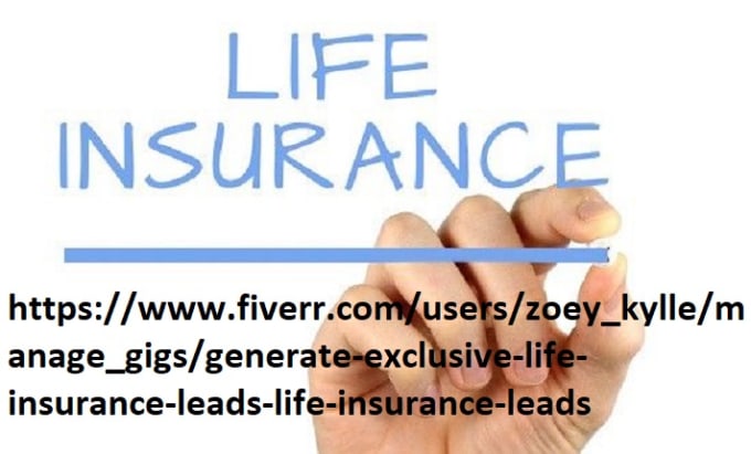 Gig Preview - Generate exclusive life insurance leads, life insurance leads