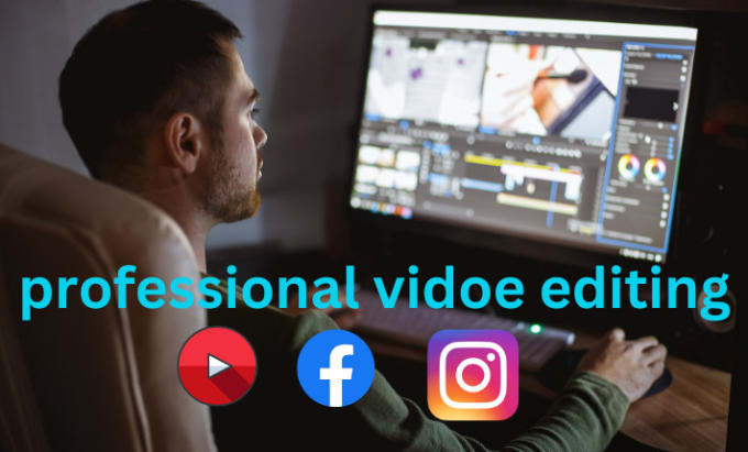 Gig Preview - Do video editing for youtube and other social media plateforms professionally