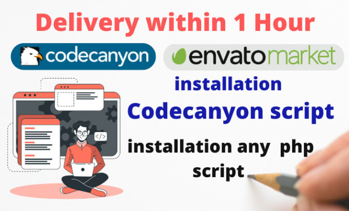 Gig Preview - Install and setup your envato , codecanyon PHP script delivery within 1 hour