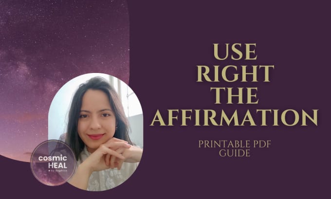 Gig Preview - Give you the correct affirmation for your manifestation