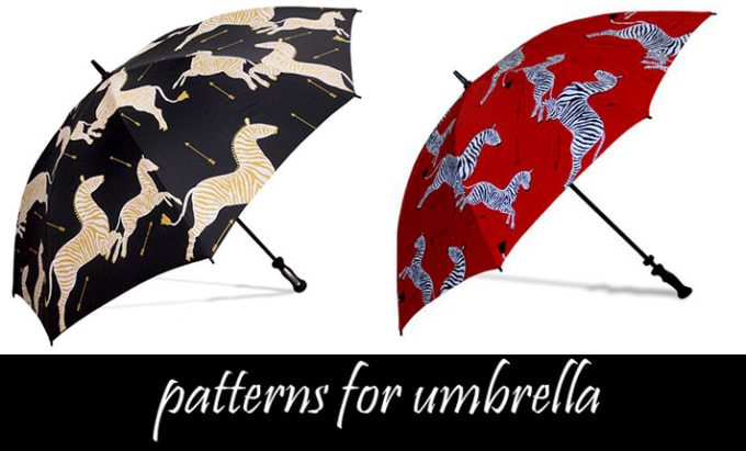 Gig Preview - Design a unique print patterns for umbrella