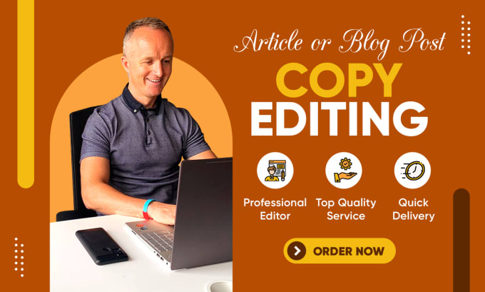 Gig Preview - Be your expert editor for proofreading and copy editing