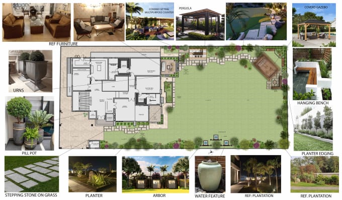 Gig Preview - Render architectural plans, site plans, and landscape visualization