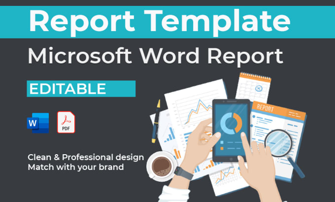 Gig Preview - Create and design editable report templates in ms word