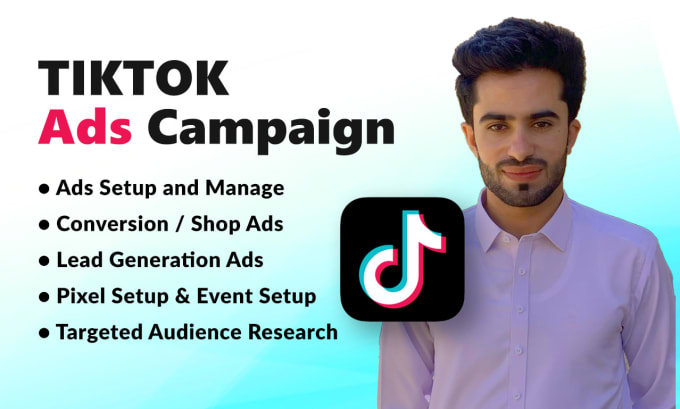 Gig Preview - Setup and manage tik tok shop and shopify ads campaign