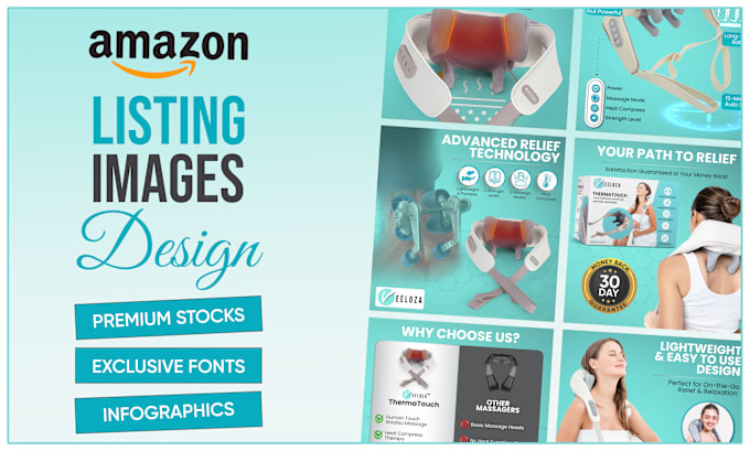 Gig Preview - Design expert amazon product listing images that convert