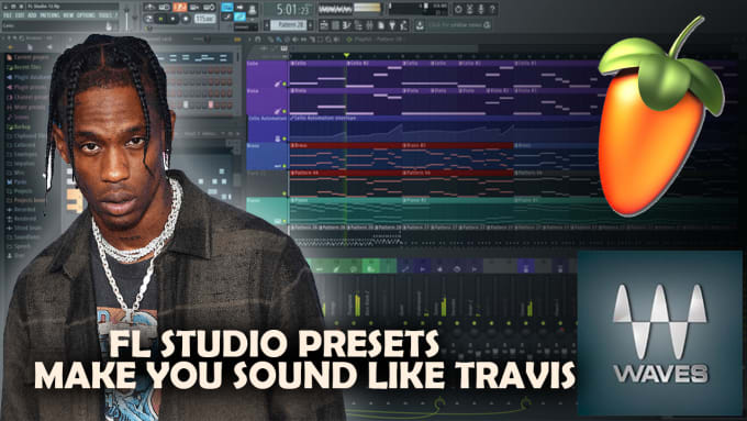 Gig Preview - Create fl studio vocal presets for your voice to sound like travis scott