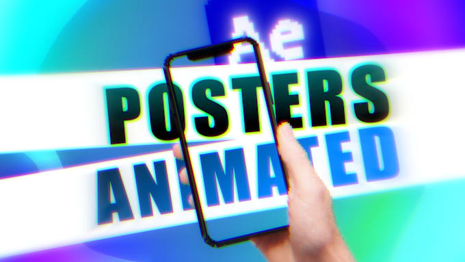 Gig Preview - Animate your static advertising posters