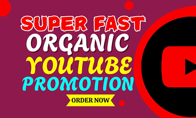 Gig Preview - Do fast organic youtube video promotion