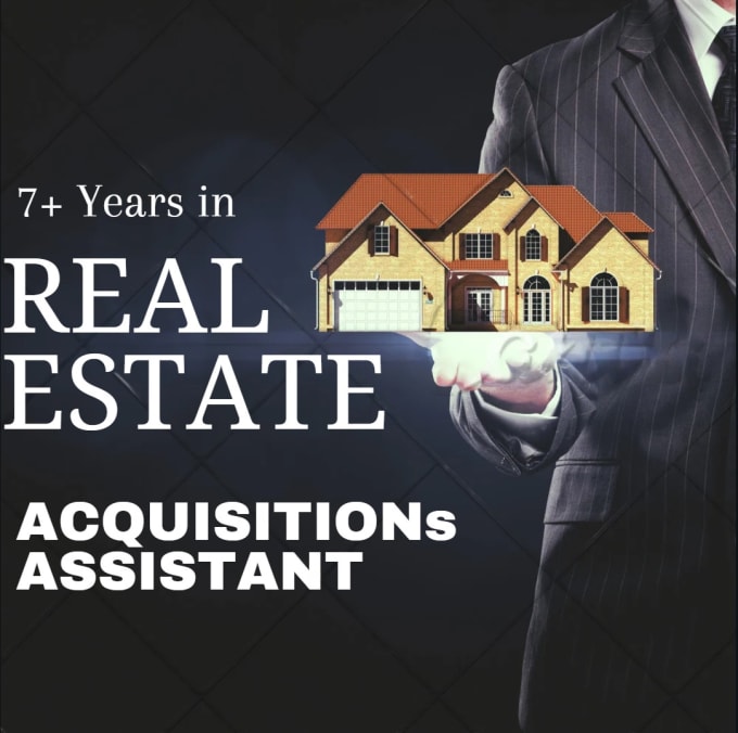 Gig Preview - Be your expert real estate acquisition assistant