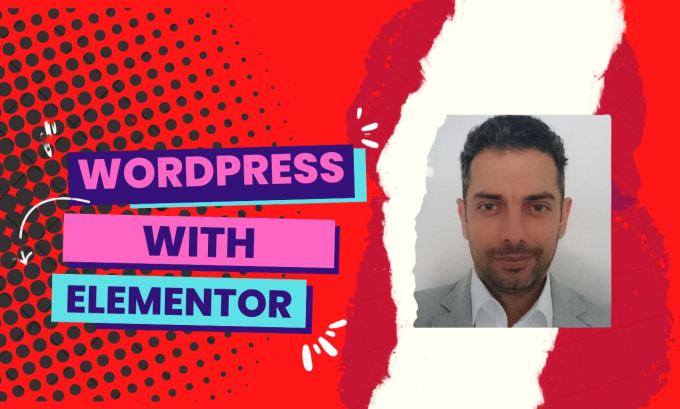 Gig Preview - Desing and develop your web with wordpress  elementor