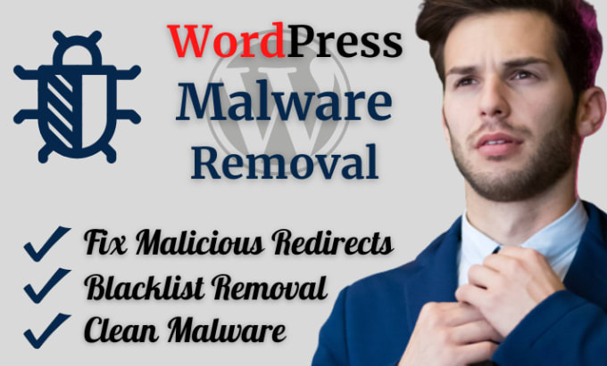 Gig Preview - Do wordpress malware removal, fix hacked wordpress, website security