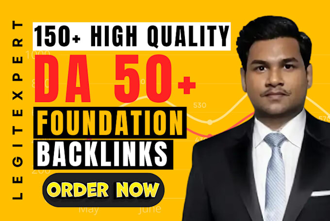 Gig Preview - Build manual foundation backlinks on high da websites