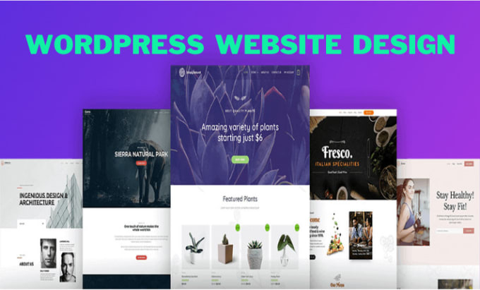 Gig Preview - Create a responsive wordpress website design