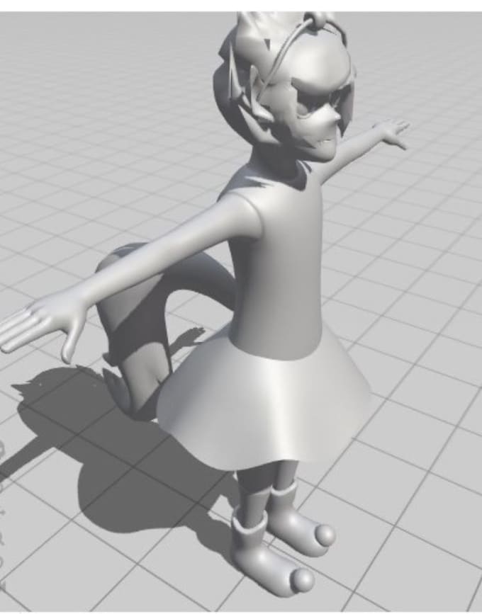 Gig Preview - Do 3d character modelling and animation at maya and blender