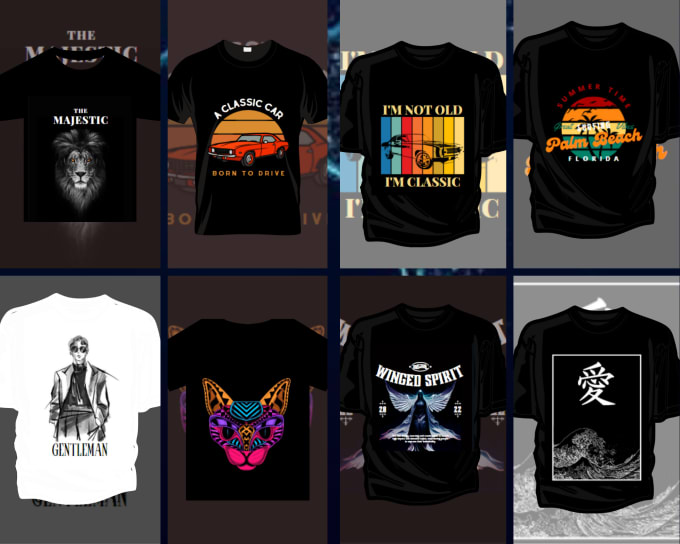 Gig Preview - The perfect best t shirt designing for you