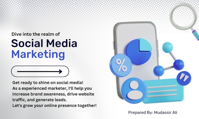 Gig Preview - Be your social media marketing manager