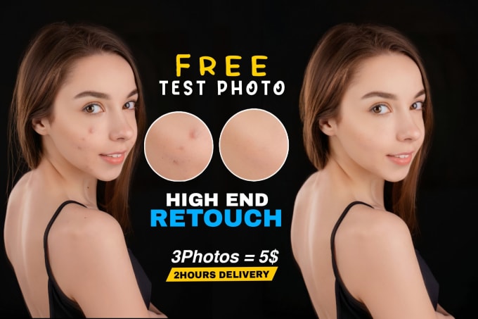 Gig Preview - Do high end portrait retouching and photoshop editing