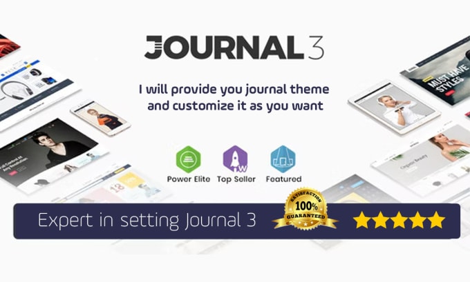 Gig Preview - Install or customize journal 3 theme opencart qualitative