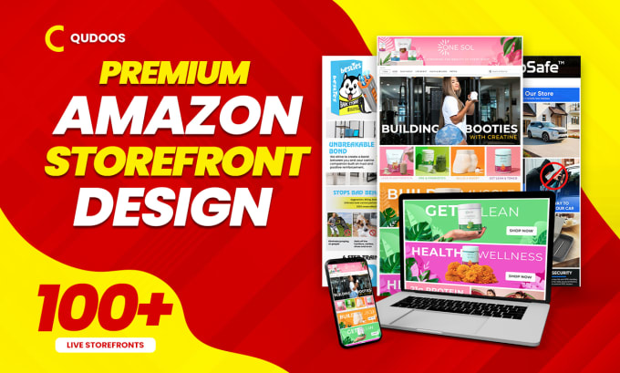 Bestseller - design and create amazon storefront or brand store