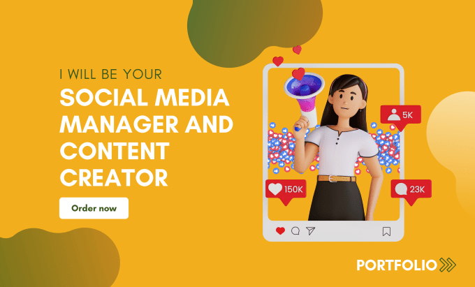 Gig Preview - Be your instagram social media manager and content creator