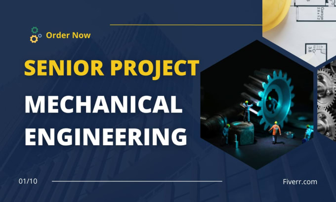 Bestseller - do your complete senior projects of mechanical engineering